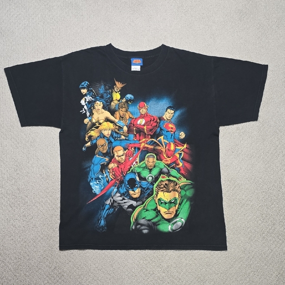 2009 Justice League T-shirt - Picture 1 of 6